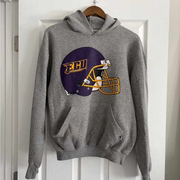 ECU Gray Hoodie - Picture 1 of 3
